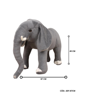 PELUCHE ELEFANTE 87CM