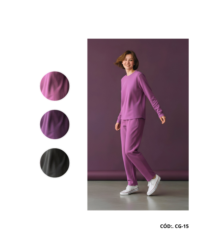 CONJUNTO P/ DAMA FRIZADO