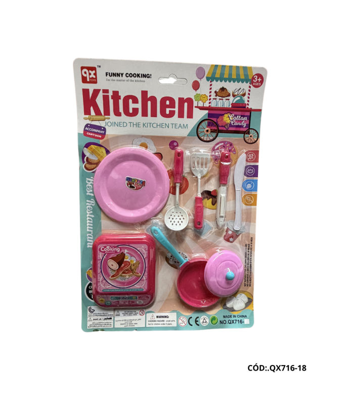 JUGUETE KIT DE COCINA