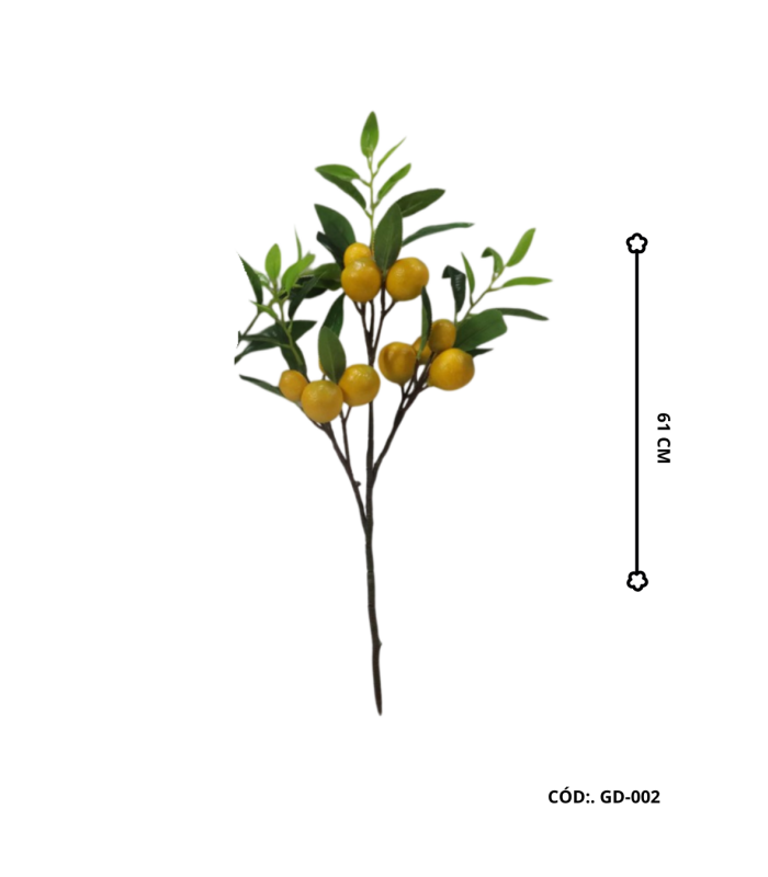 RAMO DE LIMONES 61CM