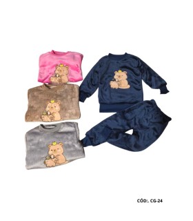 CONJUNTO INFANTIL CAPIBARA