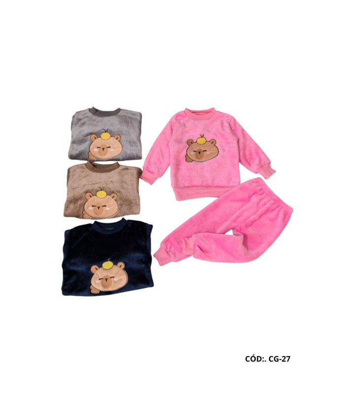 CONJUNTO INTANTIL CAPIBARA