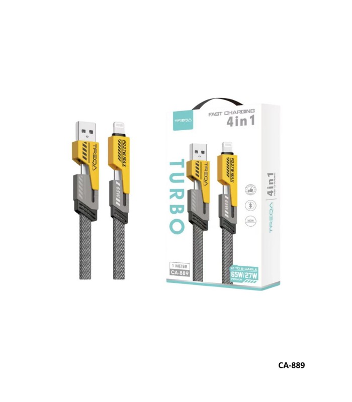 CABLE DE DATOS TREQA 4 EN 1