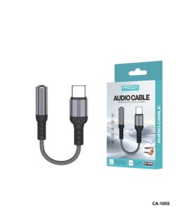 ADAPTADOR DE AUDIO TREQA JACK 3.5/USB-C