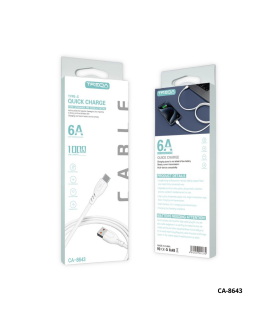 CABLE DE DATOS TREQA USB-C