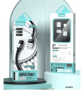 CABLE DE DATOS TREQA LIGHTNING