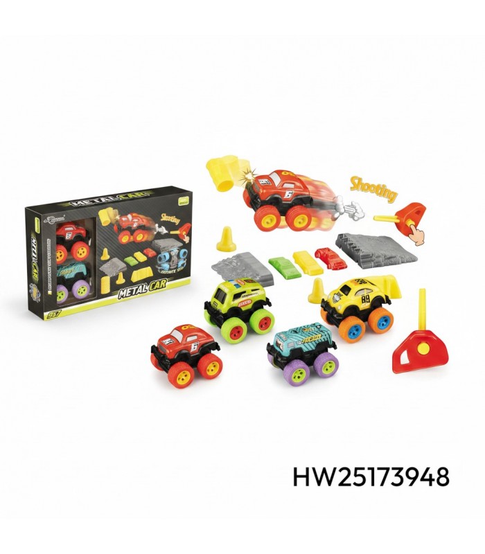 SET DE AUTOS DE JUGUETE
