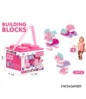 CAJA DE BLOQUES DIDÁCTICOS 22PCS