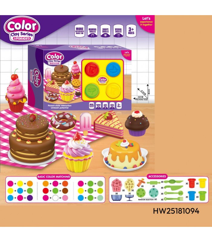 JUGUETE CONFITERÍA DE PLASTILINA