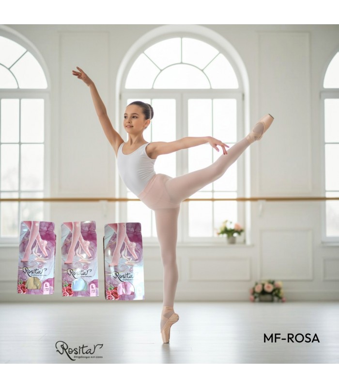 MEDIA FINA INFANTIL COLOR ROSA