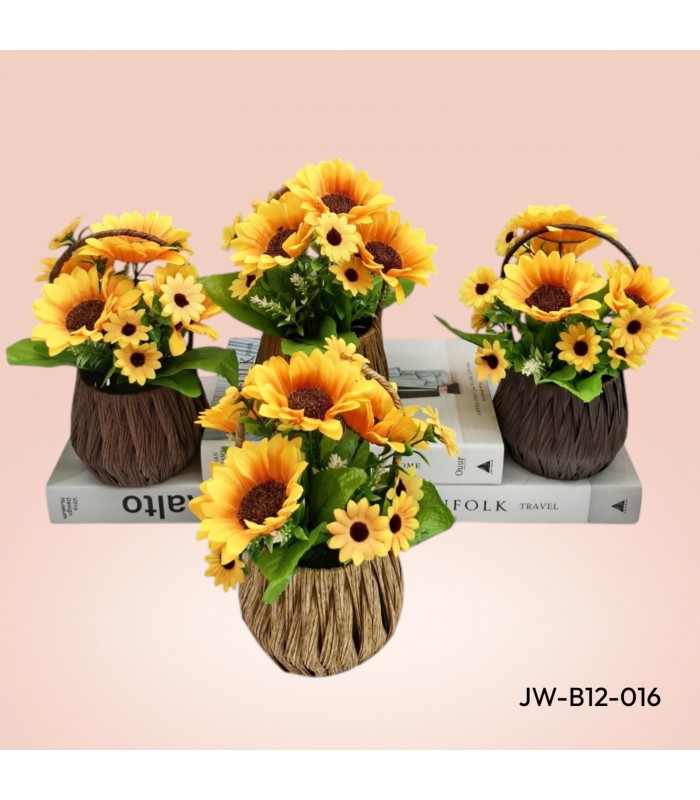 MACETA DE GIRASOLES
