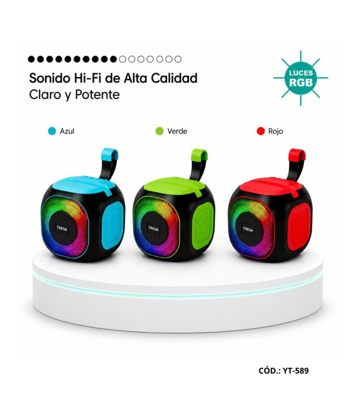PARLANTE PORTÁTIL TREQA YT-589