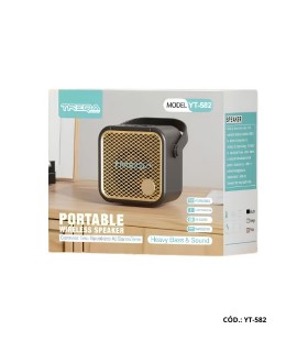 PARLANTE PORTÁTIL TREQA YT-582