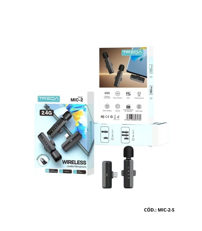 MICRÓFONO TREQA MIC-2-S