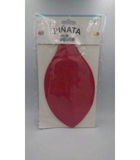 GLOBO PIÑATA ROJO N°36