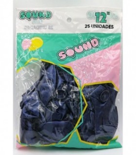 GLOBO PERLADO AZUL N°12