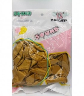 GLOBO PERLADO N°12 LILA CLARO 25PCS
