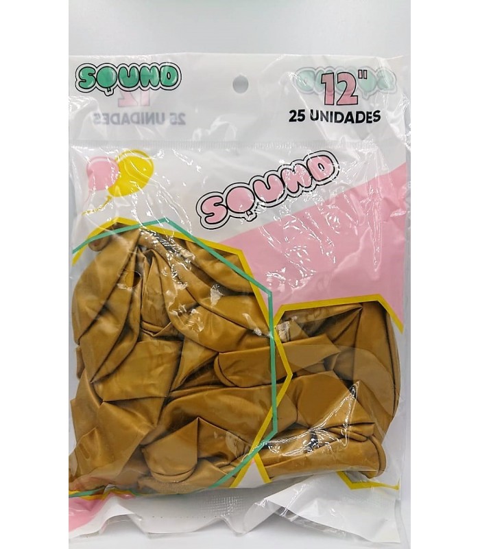 GLOBO PERLADO N°12 LILA CLARO 25PCS