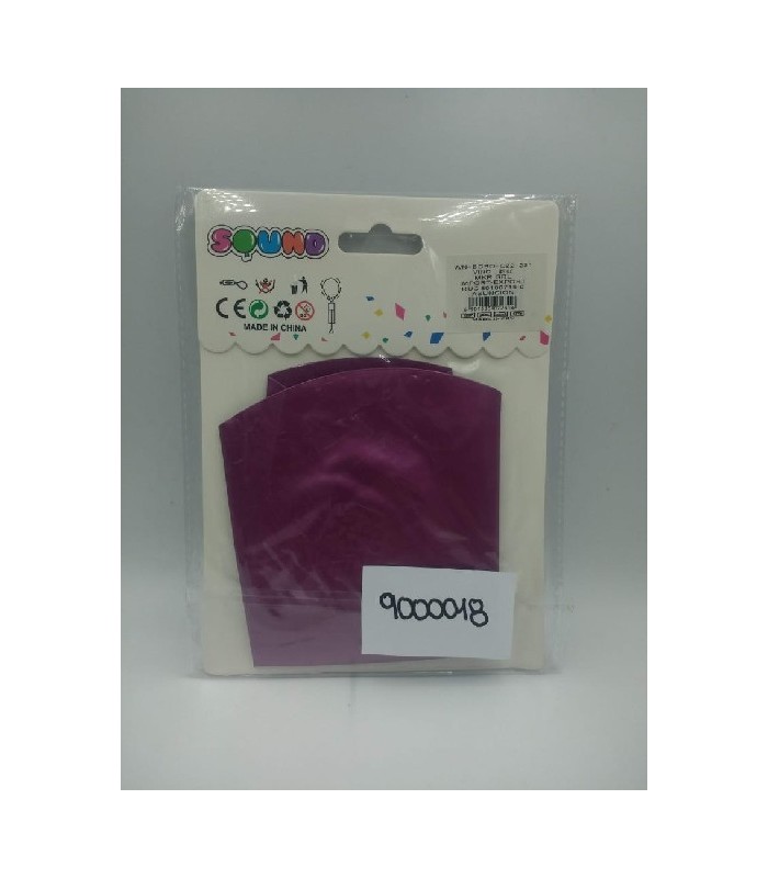 GLOBO BOBO CROMADO ROSA FUERTE N°22