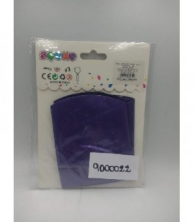 GLOBO BOBO CROMADO LILA N°22