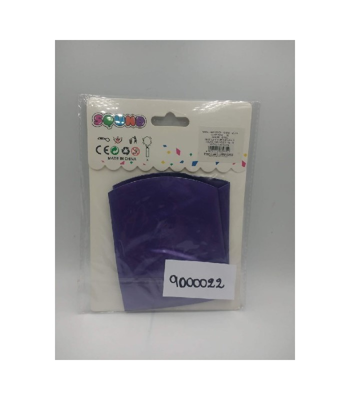 GLOBO BOBO CROMADO LILA N°22