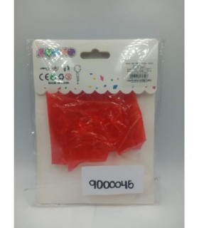 GLOBO BOBO CRISTAL ROJO N°22