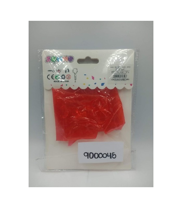 GLOBO BOBO CRISTAL ROJO N°22