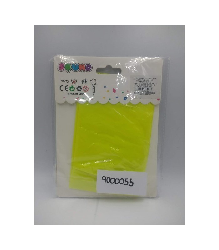 GLOBO BOBO CRISTAL AMARILLO N°36