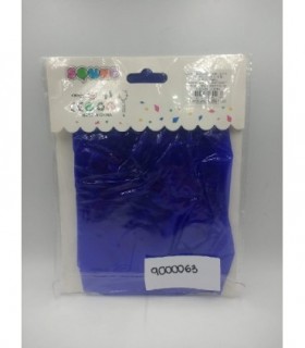 GLOBO BOBO CRISTAL X3 UND  LILA OSCURO N°18