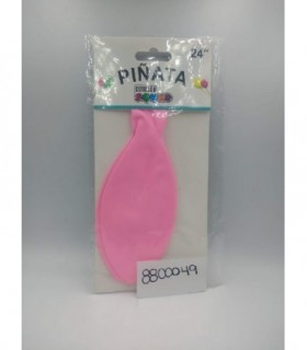 GLOBO PIÑATA ROSA CREMA