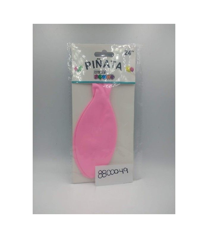 GLOBO PIÑATA ROSA CREMA