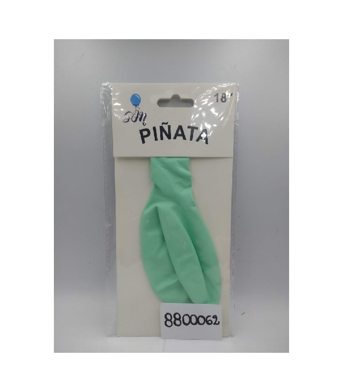 PIÑATA 18 VERDE PASTEL