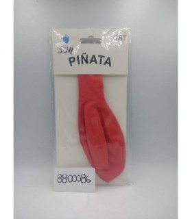 PIÑATA 18 ROJO PASTEL