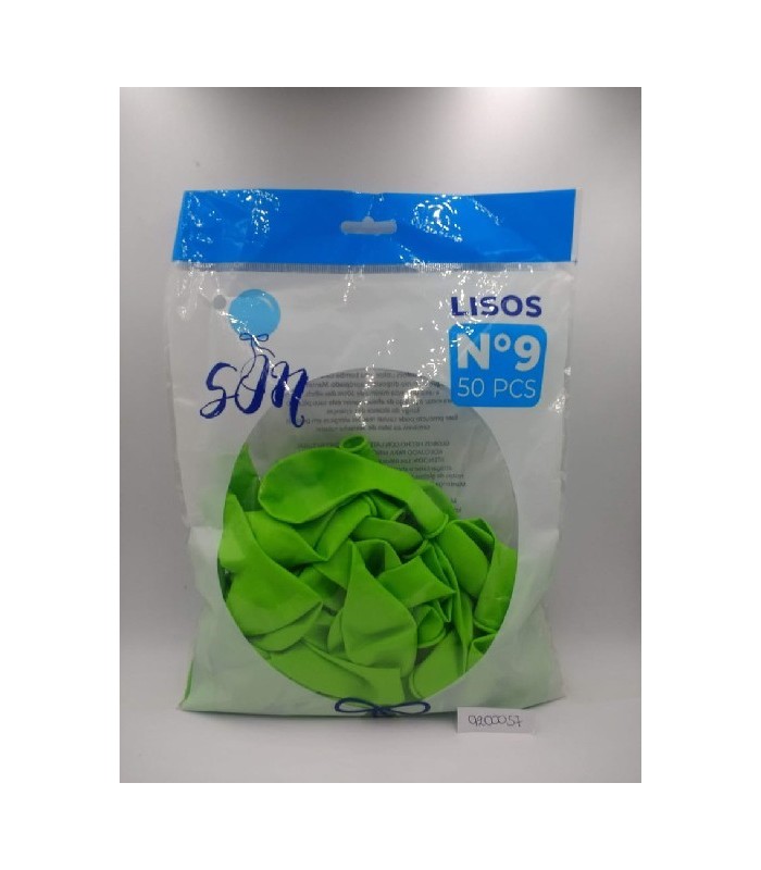 GLOBO LISO N°9 VERDE LIMON