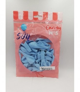 GLOBO CANDY N°5 AZUL