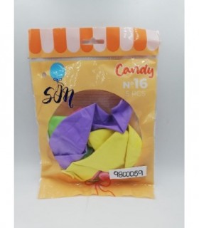 GLOBO CANDY N°16 X5 MIX