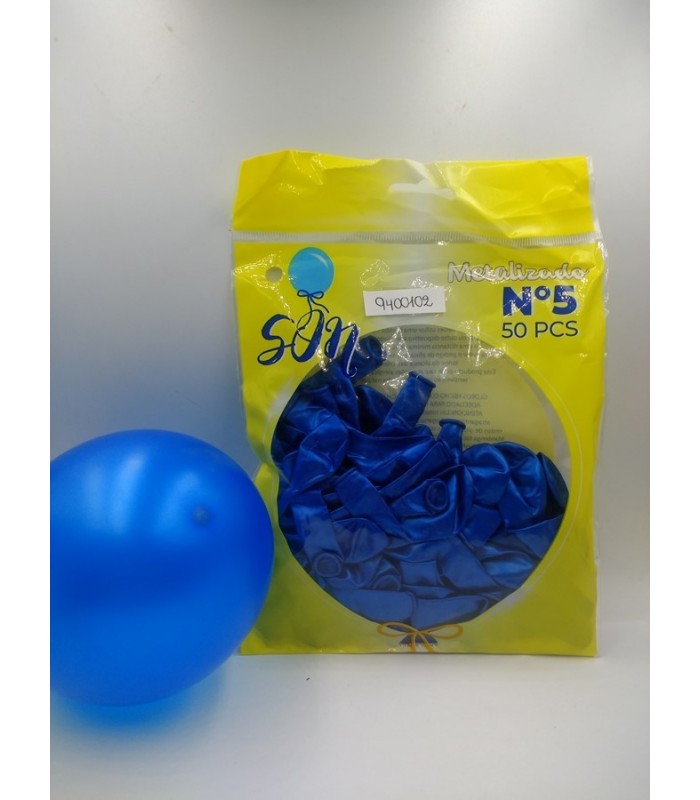 GLOBO PERLADO N°5 AZUL