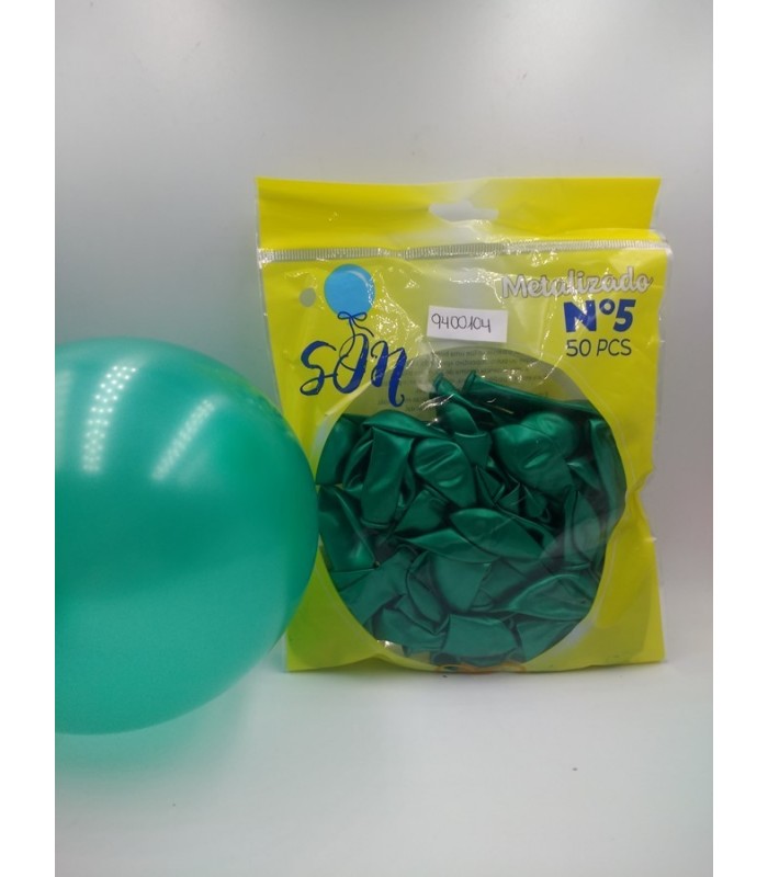 GLOBO PERLADO N°5 VERDE SELVA