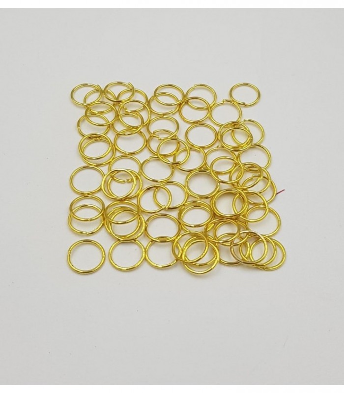 ARGOLLA 10MM LATAO DOR 10 GR