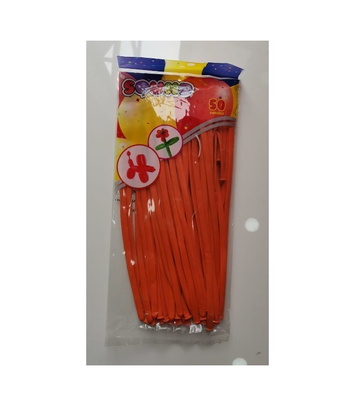 GLOBO CANUDO NARANJA