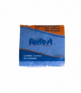 SERVILLETA 50UNID GUARDANAPO AZ OSCURO