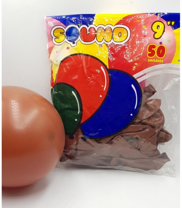 GLOBO MARRON OSCURO N°9