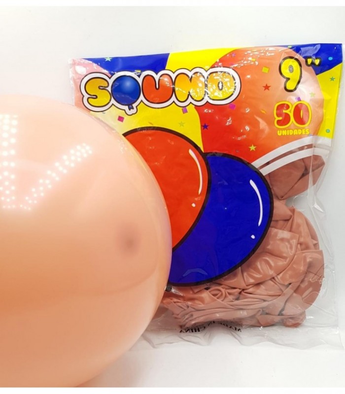 GLOBO AMARON ROJIZO VISTAGE N°9