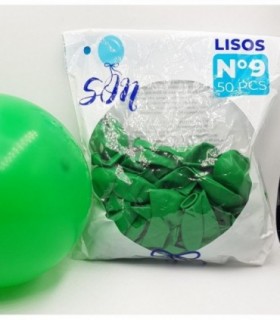 GLOBO LISO N°9 VERDE SELVA