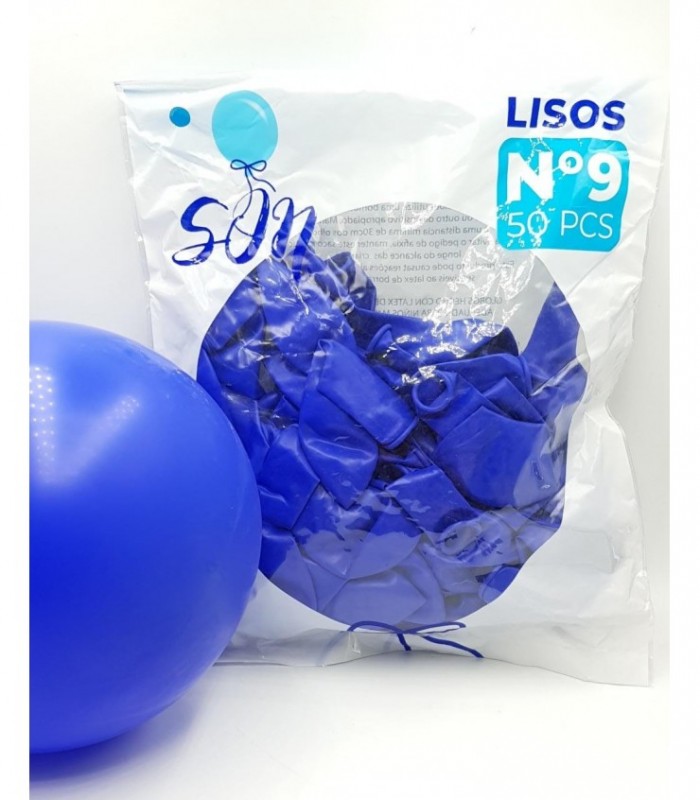 GLOBO LISO N°9 AZUL ROYAL