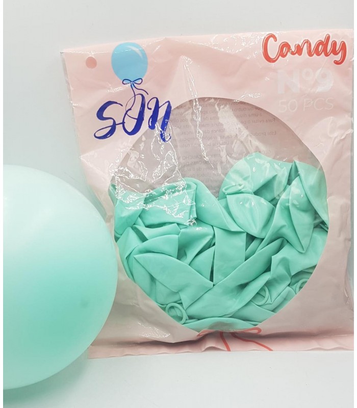 GLOBO CANDY N°9 TIFFANY PAQ 50