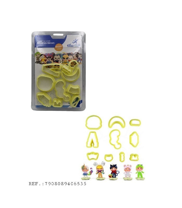 CORTADOR BONEQUINHAS 10PCS