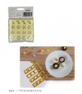 CORTADOR KIT REGUAS MINIATURAS 4 / 4PCS
