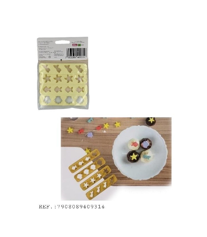 CORTADOR KIT REGUAS MINIATURAS 4 / 4PCS