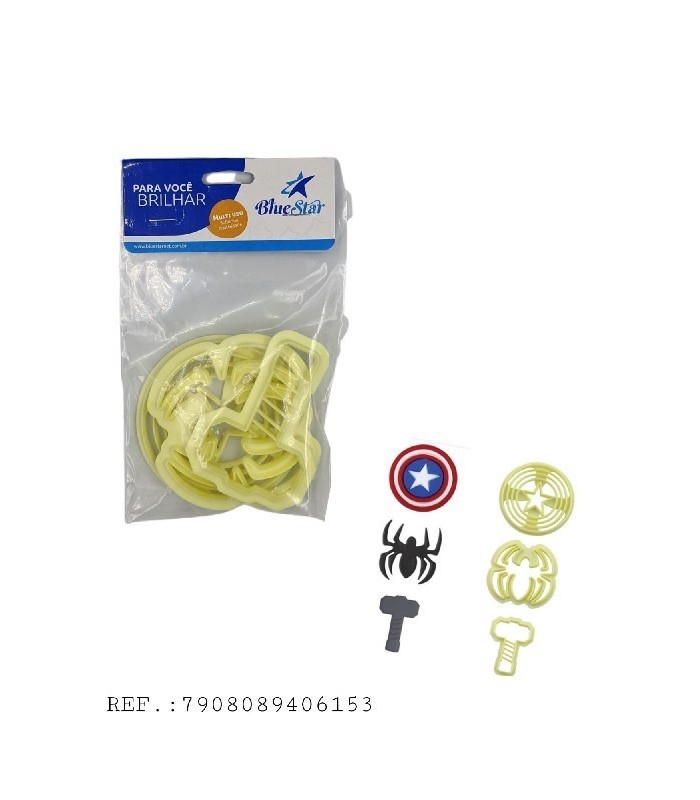 CORTADOR KIT HEROIS 1 C/3PC